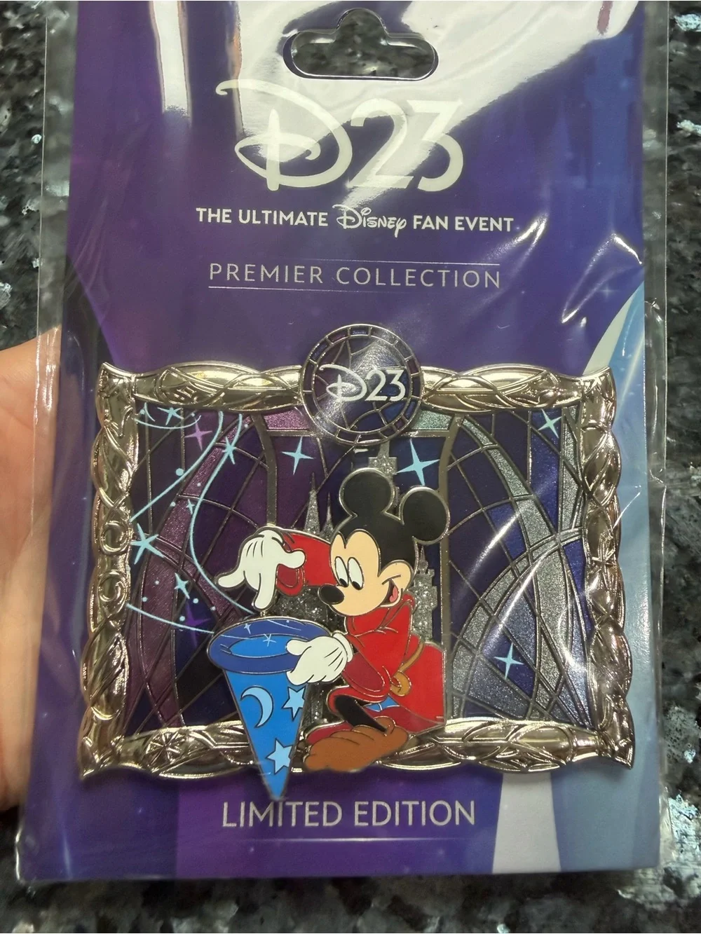 Disney pins limited